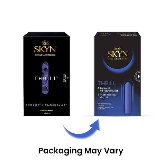 Thrill 3 Speed Vibrating Bullet Vibrator, 3 Speeds, Rose Gold