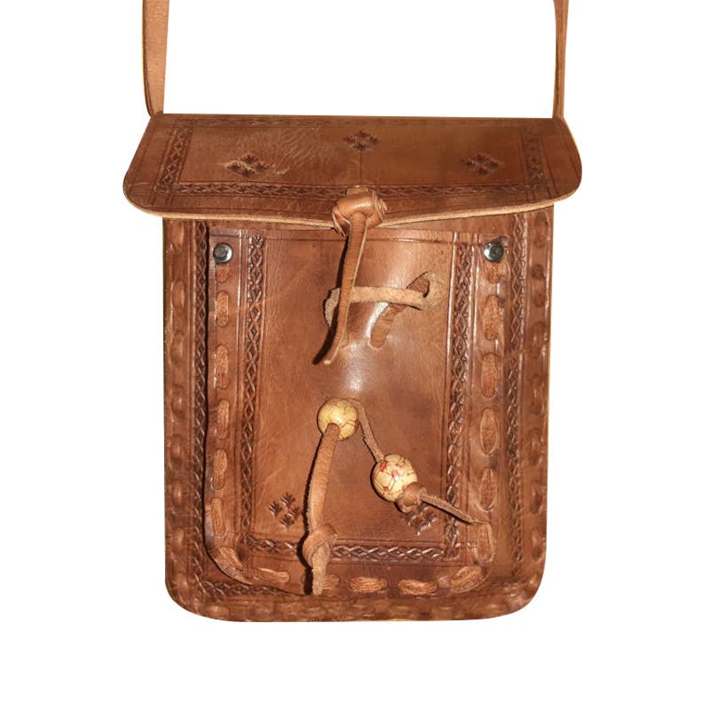 Bolso rectangular con cuerda