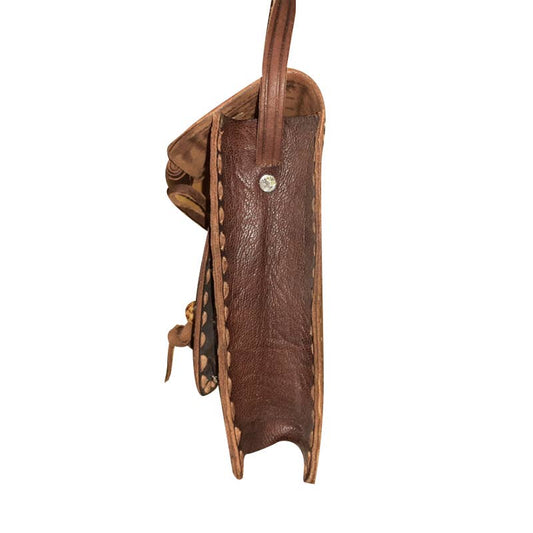 Bolso rectangular con cuerda